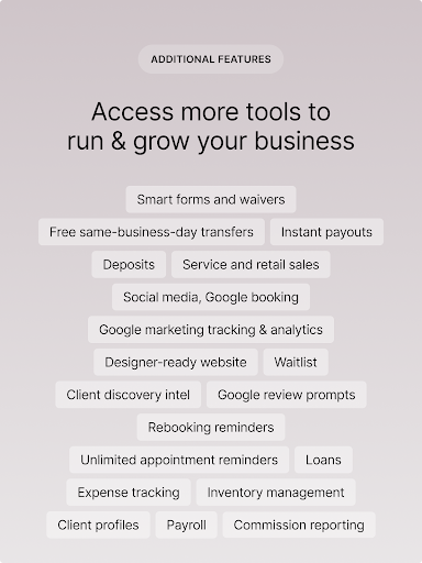 GlossGenius: Booking, Payments