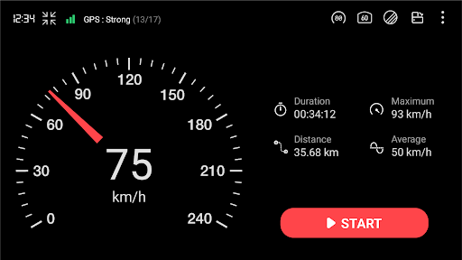 GPS Speedometer : Odometer HUD