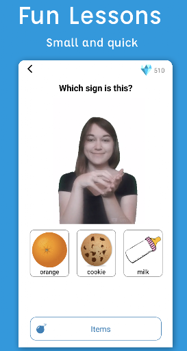 Sign Language ASL Pocket Sign