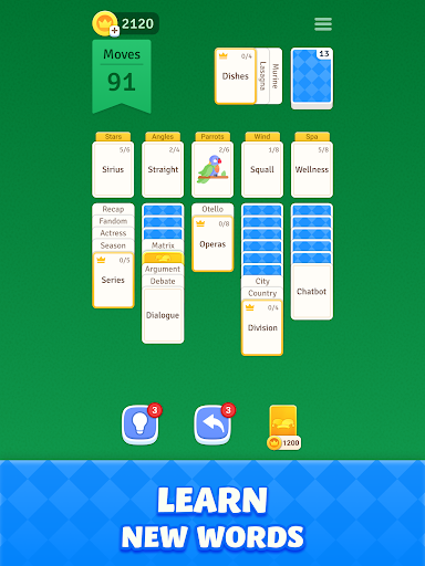 Solitaire Associations Journey