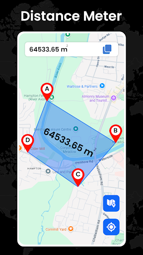 GPS Navigation: Live Maps View
