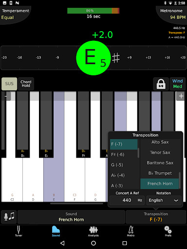 TonalEnergy Tuner & Metronome