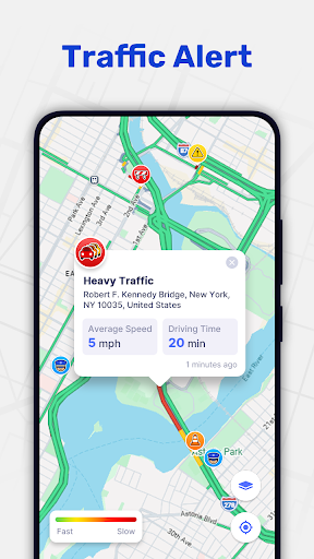 GPS Navigation Route Finder