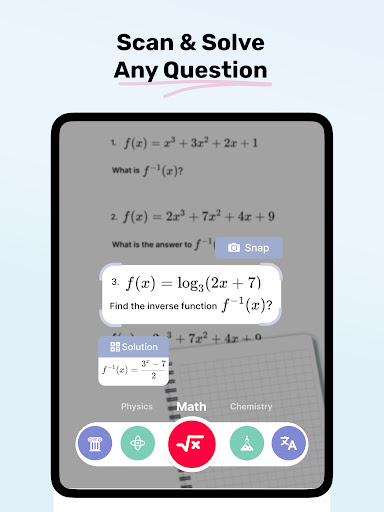 Homework AI - Math & Essay App