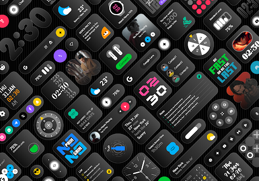 Glass Widgets