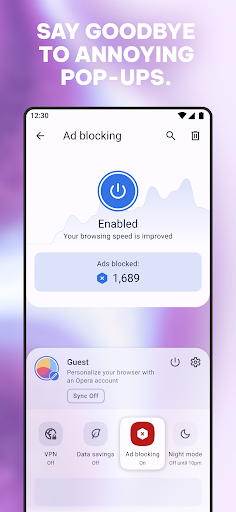 Opera: Private Web Browser