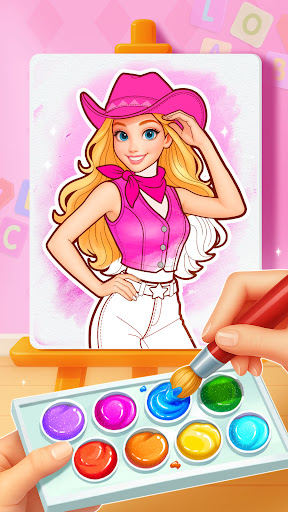 Princess Game Fantasy Coloring
