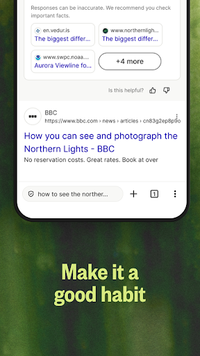 Ecosia: Search to plant trees