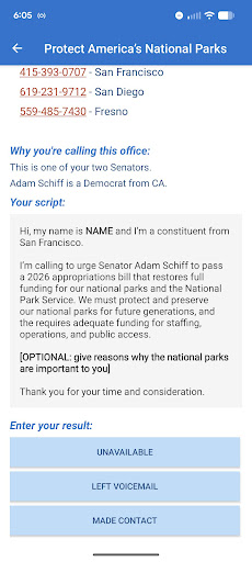 5 Calls: Contact Your Congress
