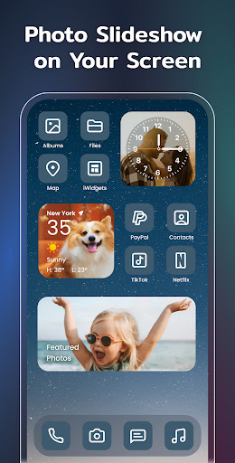Color Widgets, Theme: iWidgets