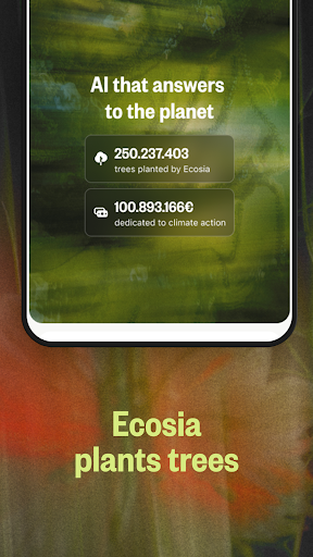 Ecosia: Search to plant trees