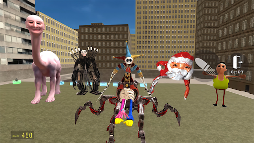 Nextbots In Playground mod
