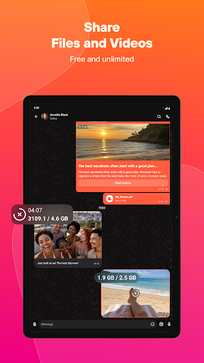 Online chat, calls - Gem Space