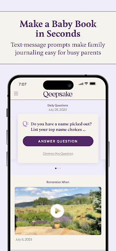 Qeepsake: Family Photo Album