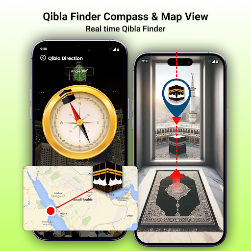 Qibla Compass: Al Quran