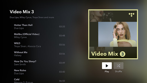 TIDAL Music: HiFi sound