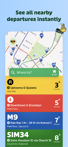 Transit - Subway & Bus Times