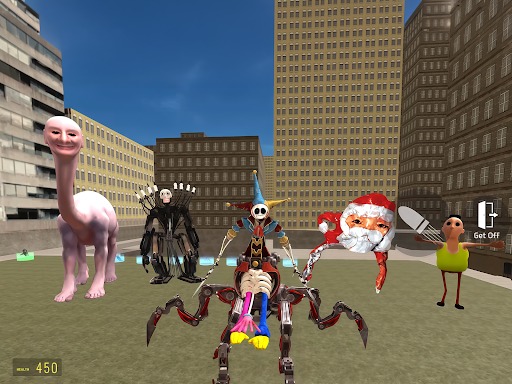 Nextbots In Playground mod