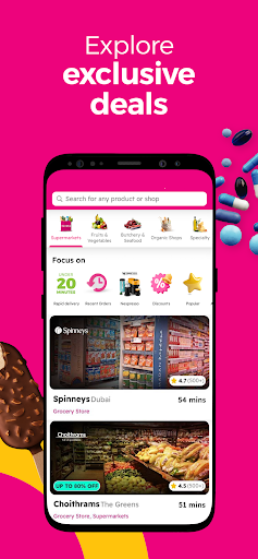 instashop: Groceries & more