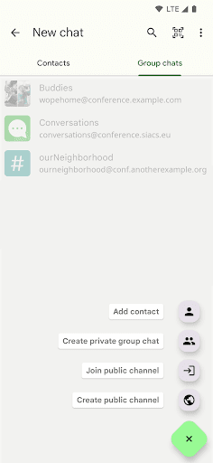 Conversations (Jabber / XMPP)