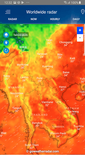 Weather Radar - Windy, rain ra