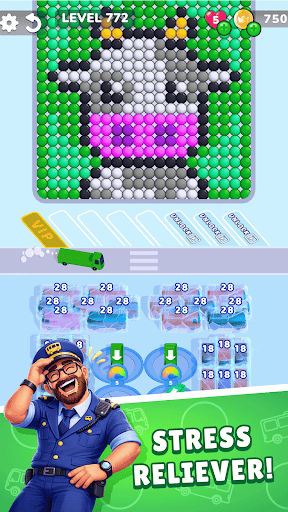 Bubble Bus: Parking Jam Puzzle