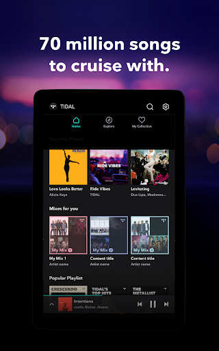 TIDAL Music: HiFi sound