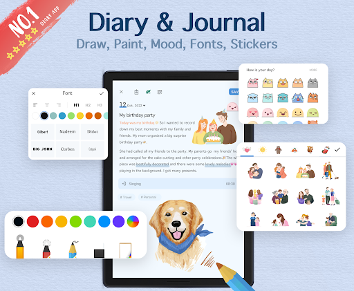 My Diary - Daily Diary Journal
