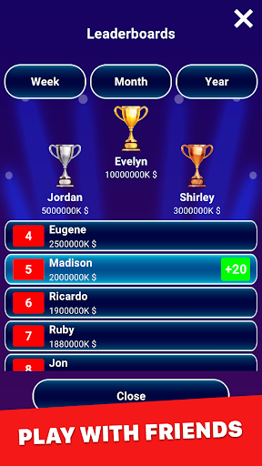 Millionaire 2026 Quiz & Trivia