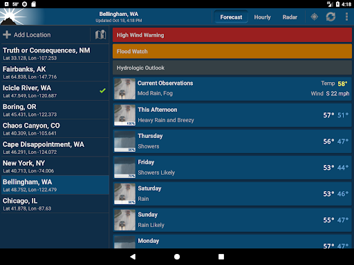 NOAA Weather Unofficial (Pro)