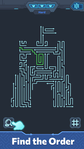 Neon Lines: Tap & Clear