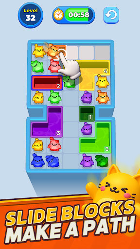 Drop Kitty : Color Puzzle