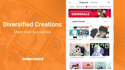 WebComics - Webtoon & Manga
