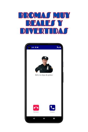 Policia de Niños Llamada Falsa