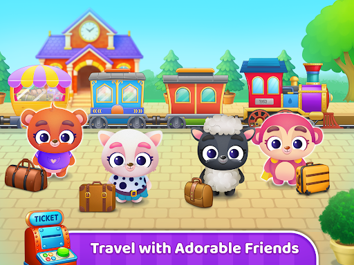 Train Station Game for Kids