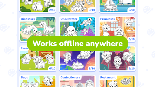 Bumi Lumi: Baby Coloring 2-4