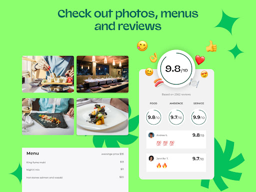TheFork - Restaurant bookings