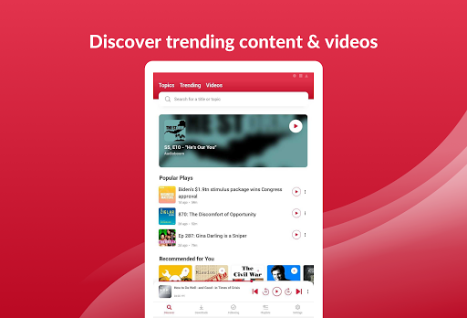 Offline Podcast App: Player FM
