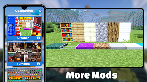 Camouflage Doors Mod for MCPE