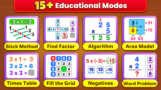Kids Multiplication Math Games