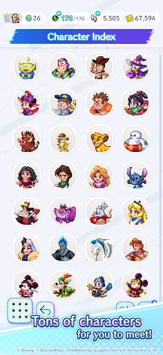 Disney Pixel RPG
