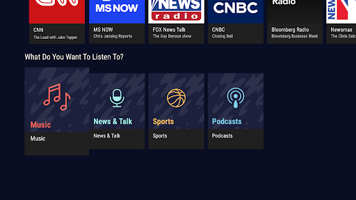 TuneIn Radio: Music & Sports