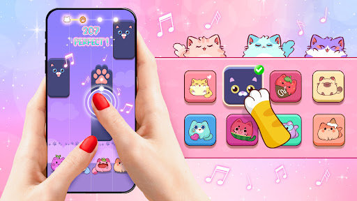 Cat Tiles: Cute Piano Game