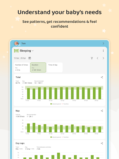 Baby Daybook - Newborn Tracker