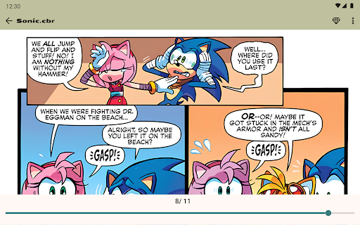 Comic Book Reader (cbz/cbr)