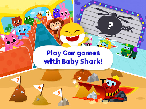 Baby Shark Car Town: Kid Games