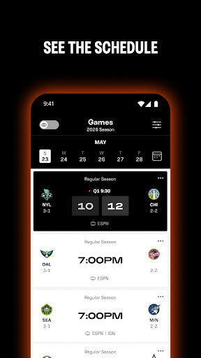 WNBA - Live Games & Scores