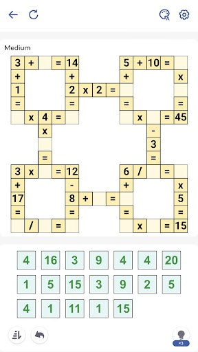 Crossmath® - Math Puzzle Games