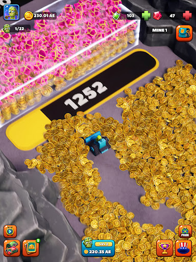 Idle Zombie Miner: Gold Tycoon
