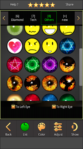 FoxEyes - Change Eye Color